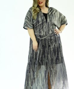 Φόρεμα lurex μάξι