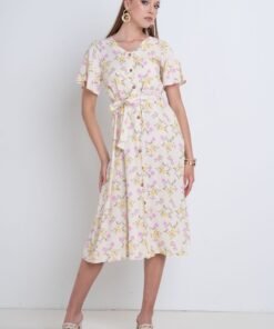 Φόρεμα midi floral