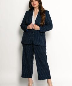 Σακάκι Imagine TR Ριγέ Μπλε