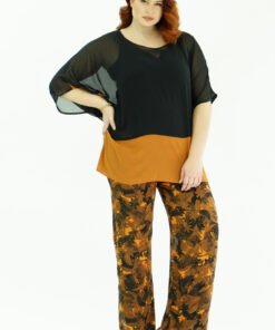 Μπλούζα/Τουνίκ σε μουσελίνα ύφασμα