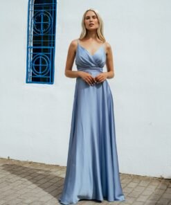 Φόρεμα Maxi Σατέν