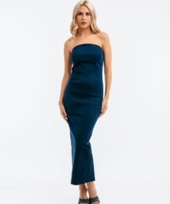 Τζιν Φόρεμα Strapless